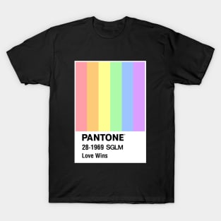 Pantone:Love Wins 28 -1969 T-Shirt